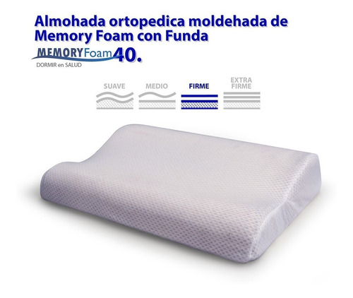 Almohada Ortopedica Cervical Memory Foam 