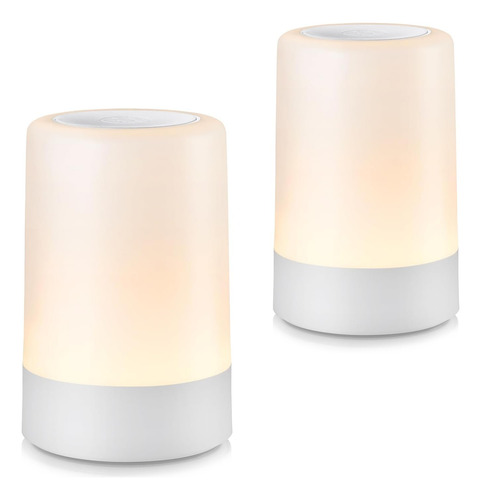 Lámpara Nocturna Portátil Con Luz Led Táctil Para Niños Y Ad