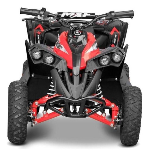 Quadriciclo Elétrico Infantil Mxf 1000w Thor Eletric Cor Vermelho