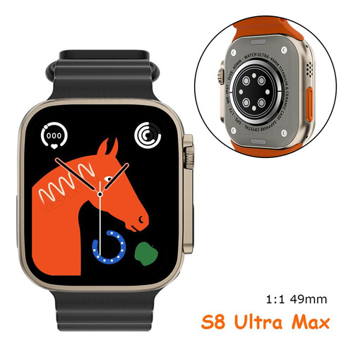 Chevvy Smartwatch S8 Ultra Max Serie 8 Nfc De 2.08 In Y 49