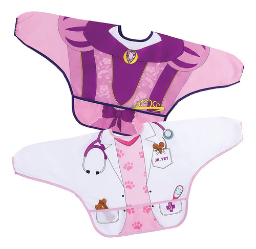 Dreambaby Food & Fun Character Baberos Con Mangas  Modelo L5