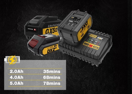 Cargador De Baterías 18v Caterpillar Dxc4