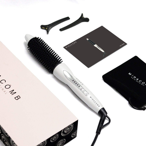 Miracomb: Cepillo Alisador Y Rizador Térmico Para Cabello