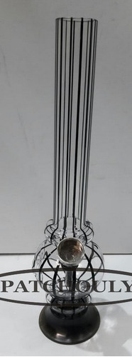 Imagen 3 de 8 de Bong Pipa Agua Water Pipe Color Line Acrilico 22 Cm.