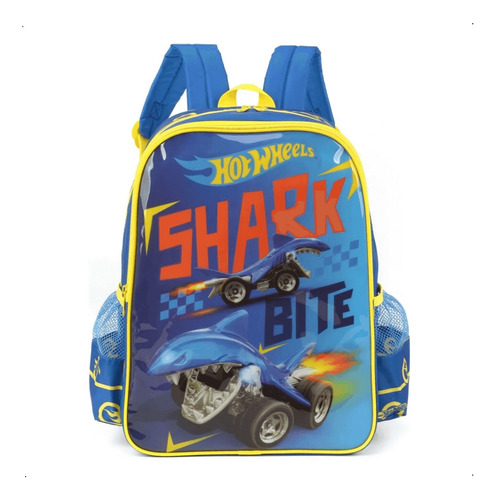 Mochila Infantil De Costas Hot Wheels Is38241hw Luxcel