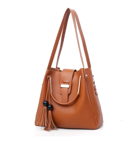 Set 3 Bolsas Borla Dama Mujer Cosmetiquera Cartera Versatil
