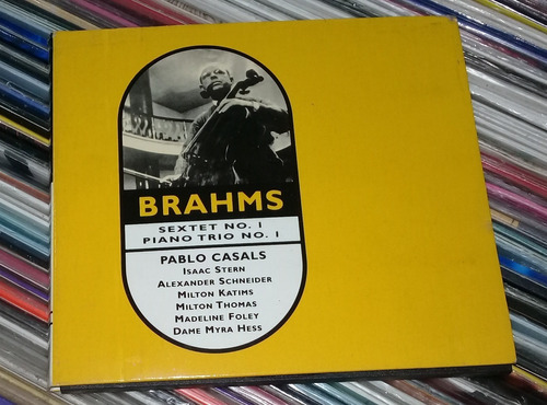 Johannes Brahms Sexteto N°1 Piano Trio N° 1 Cd Imp / Kkt 