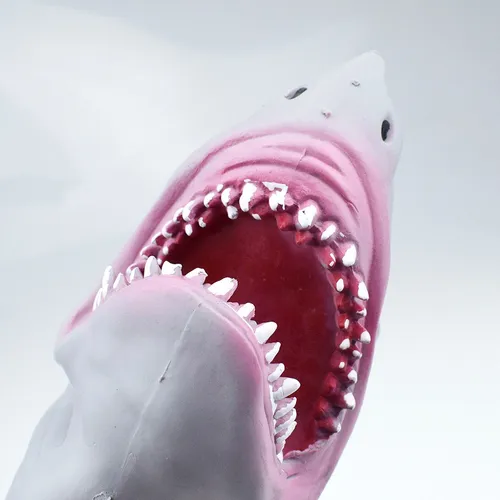 Tiburón Mano Marioneta For Historia Tpr Animal Cabeza Guant