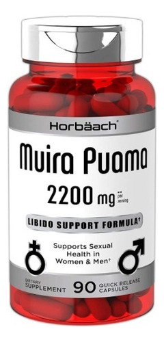 Muira Puama 2200 Mg | 90 Uds