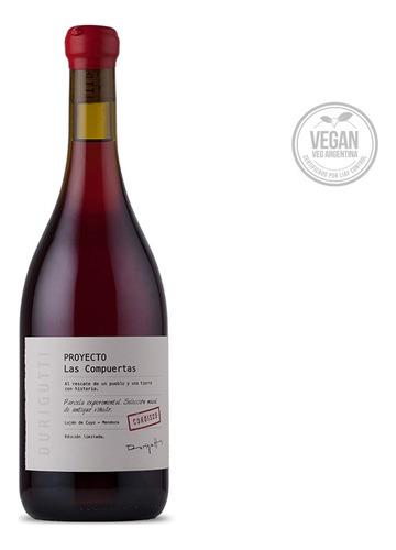 Vino Proyecto Las Compuertas Cordisco Durigutti Winemakers