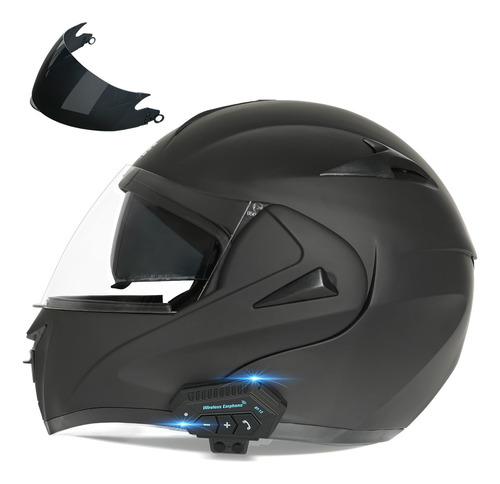 Motorcycle Bluetooth Modular Helmet, Dot Approved Dual