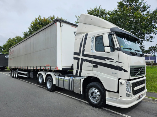 Volvo Fh 460 6x2 Ano 14 Aut + Sider Facchini 28 Plts 