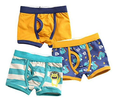 Boxer Briefs Jn&lulu Para Niños