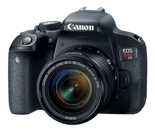 Camara Digital Canon T7i 800d Lente 18-55mm Full Hd 24.2 Mpx