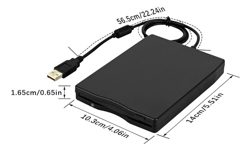 Lector De Disquetes, Unidad De Disquetes Externa Usb De 3...