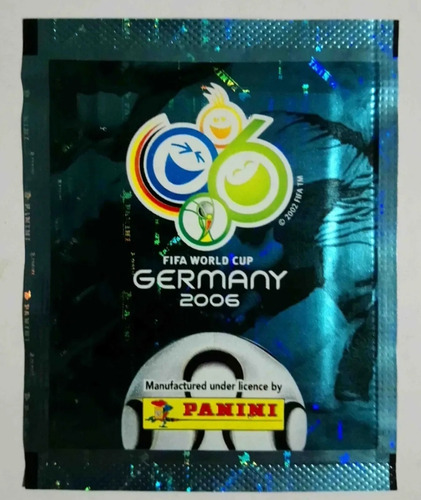 1 Sobre Del Álbum Del Mundial Alemania 2006 Estampas Panini