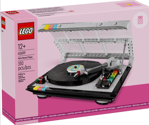 Lego Tornamesa Retro Record Player, Edición Limitada