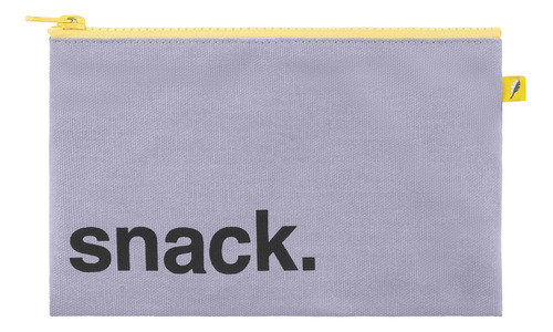 Fluf Zip Snack Sack: Bolsa Reutilizable Para Bocadillos Y Sa