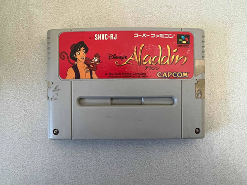 Cartucho Juego Aladin Nintendo