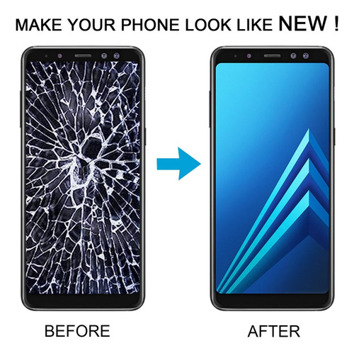 Pantalla Lcd Negra For Samsung Galaxy A8 2018/a5 2018