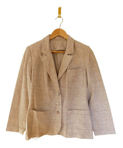 Chaqueta De Dama Color Beige