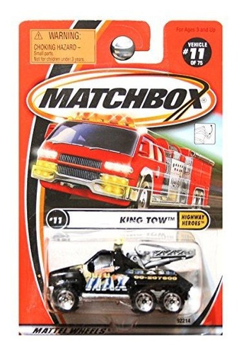 Matchbox 2001 Heroes King Tow Truck Max Crash Auto Dub8g