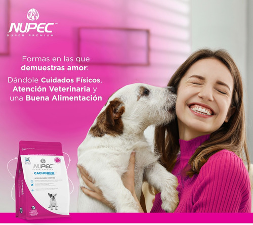 Alimento Nupec Perro Cachorro Raza Pequeña En Bolsa De 8kg