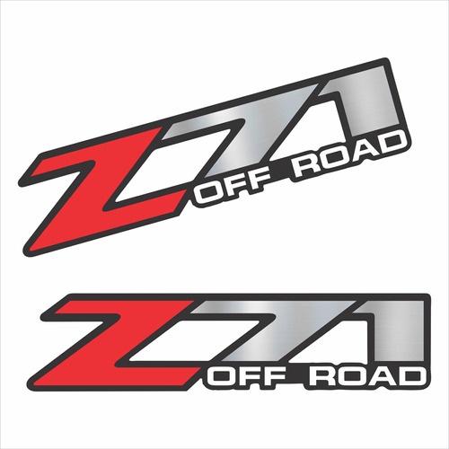 Z71 Off Road Premium (2 Piezas) Stickers / Calcas /pegatinas