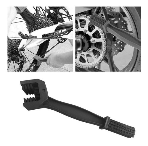 Cepillo Limpiador Cadena Moto Cerdas Gruesas