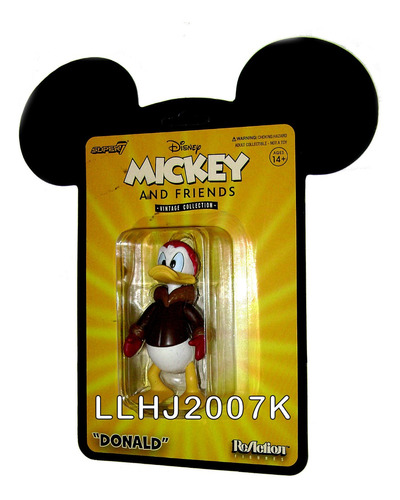 Donald Super 7 Reaction Mickey Disney Vintage Collection Baf