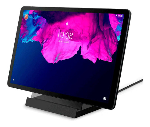 Tablet Lenovo Tab P11 with Smart Charging Station 2 TB-J606F 11" 64GB slate gray y 4GB de memoria RAM