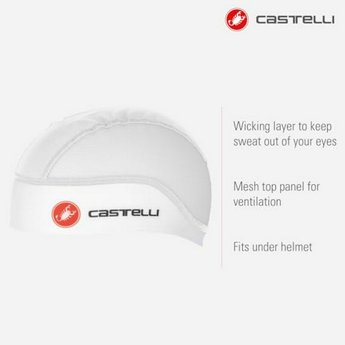Gorro De Ciclismo Verano Castelli I Compatible Con Casco, Tr