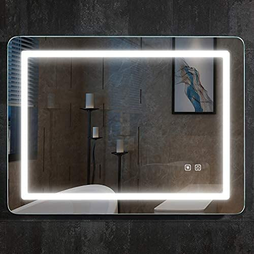 Led Bathroom Lighting Mirror 32x24 Istripmf Vanity Makeup Mi