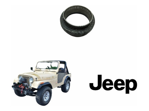 Sello Bajante De Escape Jeep Cj5 Comando 64-79 Motor 232 258
