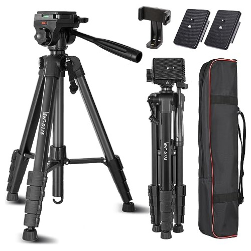 TriPod, Lusweimi 74-inch Camera TriPod Stand Con Mmgfl