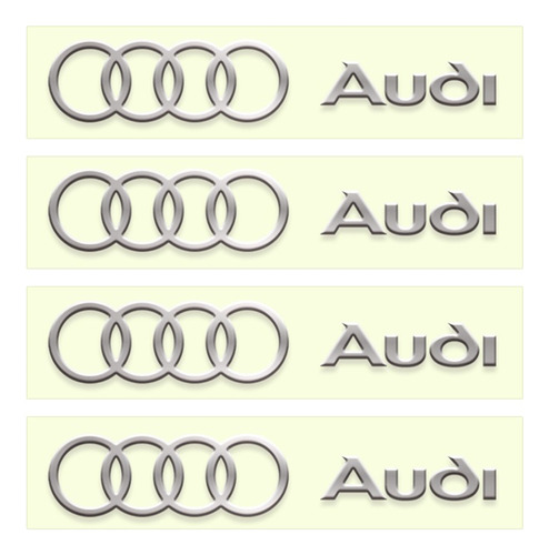 Acessorios Audi Emblema Adesivo A1 A3 A4 Q3 Q7 Black Friday
