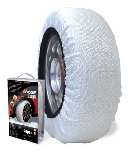 Cadenas 2 Para Nieve,hielo De Tela Auto Uso Intensivo Super