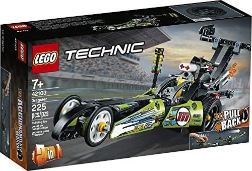 Set Juguete De Construcción Lego Technic Dragster 42103