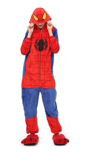 Spiderman Pijamas Mamelucos Hombre Mujer Pijamas