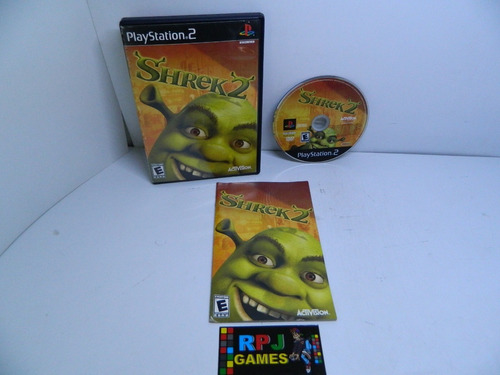 Shrek 2 Original P/ Ps2 Playstation 2 - Loja Fisica Rj