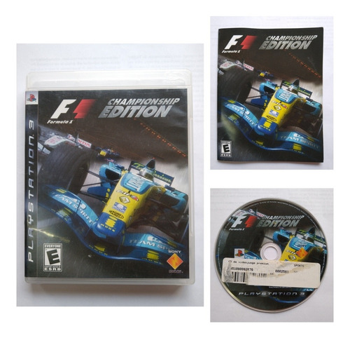 F1 Fórmula 1 Championship Edition Ps3 (Reacondicionado)