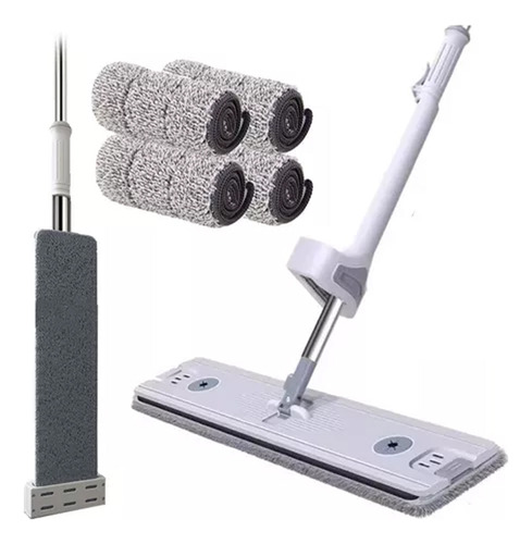 Trapeador Auledio Mops Microfibra 360° Con Repuesto