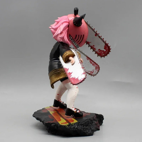 Figura De Acción Anime Spy × Family Anya Forger Cos Chainsaw