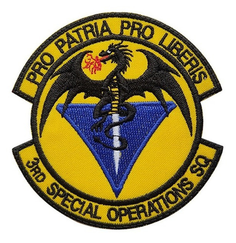 Parche Bordado Pro Patria Pro Liberis 3rd Special Operation