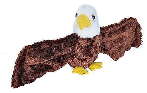 Wild Republic Huggers Bald Eagle Plush Toy, Pulsera De La Bo