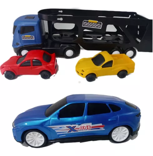 Comprar Brinquedo Caminhão Cegonha Magnum Com 2 Carros