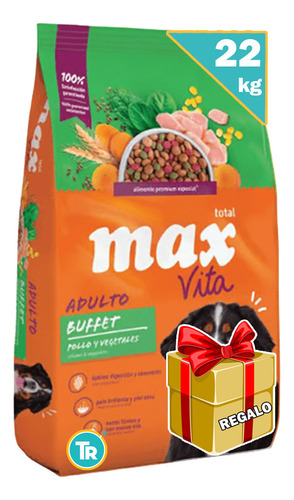 Max Soft Croc Perro Adulto 22kg + Contenedor +