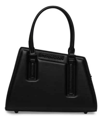 Bolsa Para Mujer Bcass Material Sintético Color Negro Steve Madden