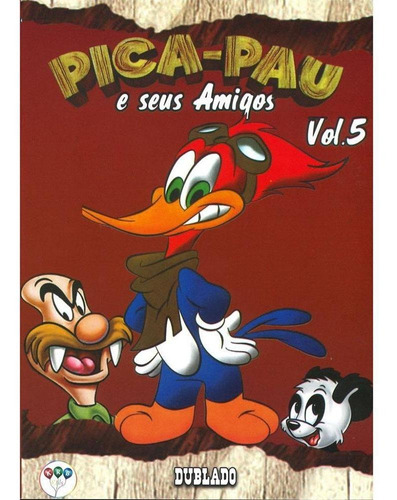 Dvd Pica-pau E Seus Amigos Vol. 5