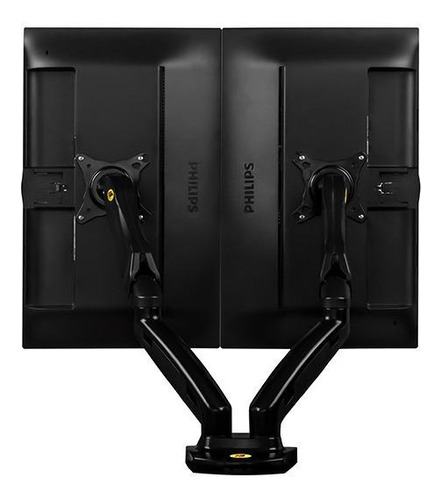 Suporte North Bayou NB F160 de mesa para TV/Monitor de 17" até 27" preto